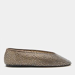 Le Monde Beryl LUNA SLIPPER Smoke Mesh Crystal - Size 39.5